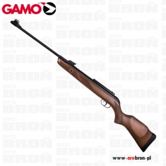 Wiatrówka GAMO Hunter 440 4,5mm - klasycznie łamana, diabolo, szyna 11mm, osada-drewno orzechowe