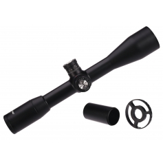 Luneta celownicza Valiant Zephyr 10x44 HFT SF + zakrywki, koło paralaksy i osłona przeciwsłoneczna-Valiant