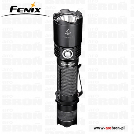 Latarka taktyczna Fenix TK20R - 1000 lm, zasięg 310 m, akumulator 18650, micro USB, pokrowiec-Fenix
