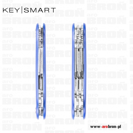 KeySmart organizer do kluczy KeyStax - niebieski-KeySmart