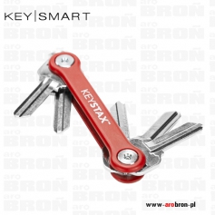 KeySmart organizer do kluczy KeyStax - czerwony-KeySmart