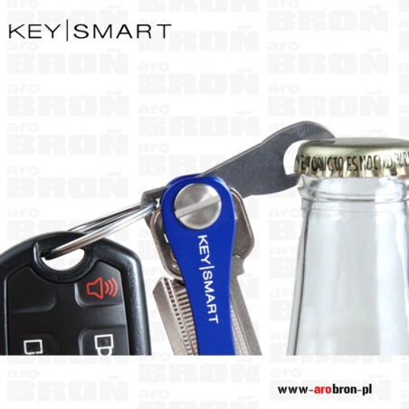 Komplet 3 akcesoriów do organizera kluczy KEYSMART - karabińczyk, otwieracz, rozszerzenie na 14 kluczy-KeySmart