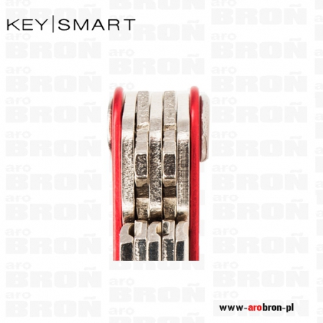 Komplet 3 akcesoriów do organizera kluczy KEYSMART - karabińczyk, otwieracz, rozszerzenie na 14 kluczy-KeySmart