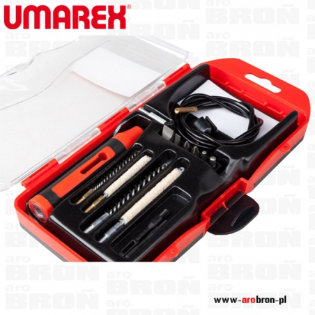 Wyciory Umarex Airgun Expert - zestaw 4,5/5,5mm, 6 bitów, 25 szmatek czyszczących-Umarex