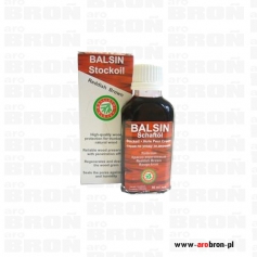 Olej BALSIN do konserwacji osad drewnianych - 50ml, ciemny brąz-Ballistol