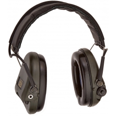 Ochronniki słuchu aktywne SORDIN Supreme Pro-X 75302-X/L - zielone, gniazdo AUX, IPX67, kabel mini jack - jack, 5 lat gwarancji