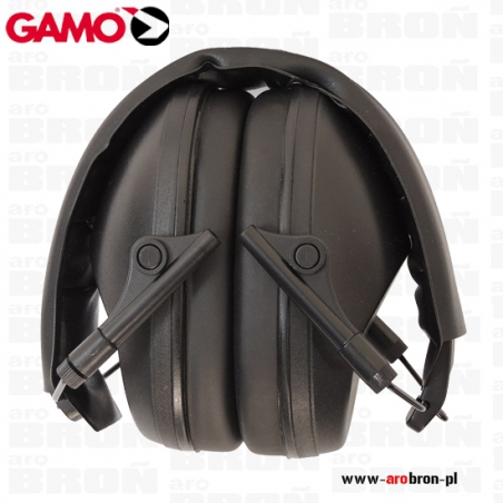 Ochronniki słuchu elektroniczne aktywne GAMO - czarne-GAMO