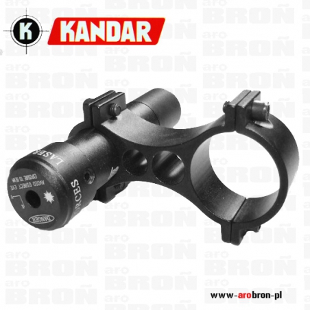 Laser Kandar czerwony A36 - tubus 25mm-KANDAR