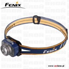 Latarka czołowa Fenix HL40R Blue ładowalna - 600 lm, zasięg 147m, wodoodporna IP66, akumulatorowa, zmienna ogniskowa