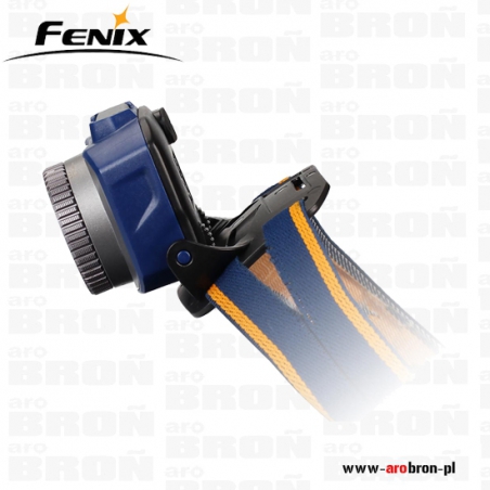 Latarka czołowa Fenix HL40R Blue ładowalna - 600 lm, zasięg 147m, wodoodporna IP66, akumulatorowa, zmienna ogniskowa-Fenix