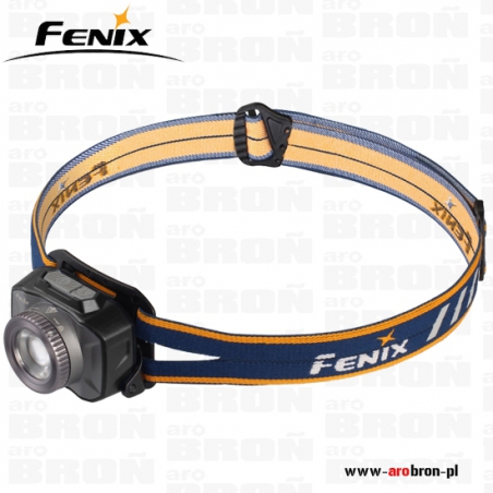 Latarka czołowa Fenix HL40R szara ładowalna - 600 lm, zasięg 147m, wodoodporna IP66, akumulatorowa, zmienna ogniskowa-Fenix