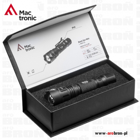 Latarka Mactronic Black Eye Mini (L-MX512L) - 115 lumenów, zasięg 50m-Mactronic