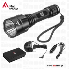 Latarka Mactronic Black Eye 780 (MX142L-RC) - ładowalna, 780 lumenów, standard IP65, dioda Led CREE XM-L U2