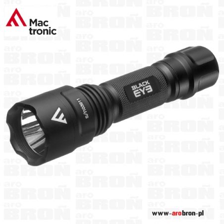 Latarka ładowalna Mactronic Black Eye 420 (MX532L-RC) - 420 lumenów, standard IP65, dioda Led CREE XP-G G2, akumulator 18650-...