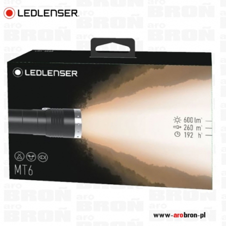 Latarka Ledlenser MT6 (500845) - 600lm ładowalna NOWOŚĆ-Ledlenser