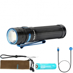 Latarka ładowalna Olight BATON PRO - 2000 lm, IPX8, zasięg 132 m, akumulator 18650-OLIGHT