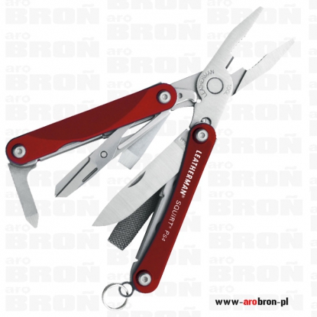 Multitool Leatherman Squirt PS4 Red (831227)-Leatherman