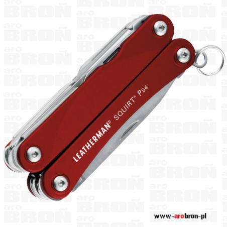 Multitool Leatherman Squirt PS4 Red (831227)-Leatherman