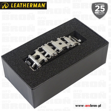Multitool Leatherman TREAD Metric (832325) silver, stalowy - bransoleta z narzędziami, wielofunkcyjna-Leatherman