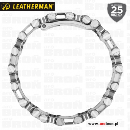 Multitool Leatherman TREAD Metric (832325) silver, stalowy - bransoleta z narzędziami, wielofunkcyjna-Leatherman