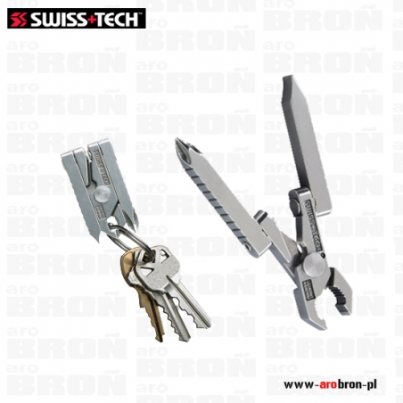 Multitool SWISS TECH Micro-Tech ST50022 - 6 funkcji, brelok do kluczy-Swiss+Tech