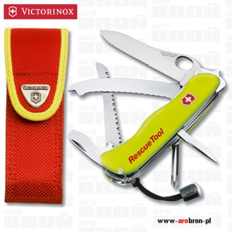 Scyzoryk VICTORINOX RescueTool One Hand 0.8623.MWN - dla ratowników-Victorinox