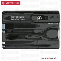 Scyzoryk Victorinox SwissCard 0.7133.T3 CZARNA karta zestaw 10 funkcji-Victorinox