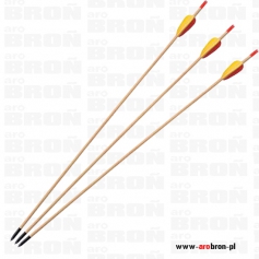 Strzała drewniana do łuku ostra 29"-Poe Lang