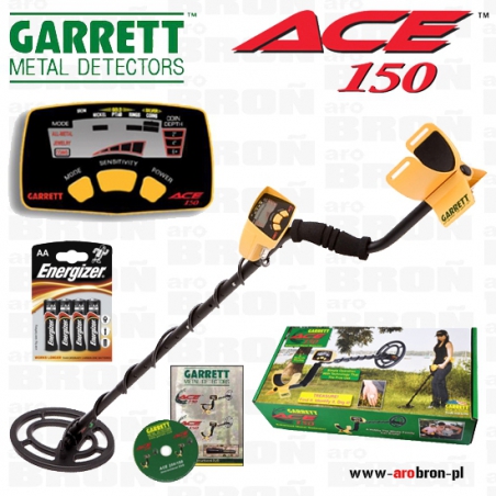 Wykrywacz metalu GARRETT ACE150 3 lata gwarancji-Garrett