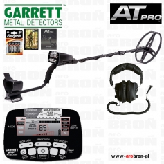 Wykrywacz metalu GARRETT AT PRO + słuchawki 3 lata gwarancji-Garrett
