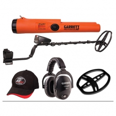Wykrywacz metali GARRETT AT MAX + ProPointer Z-link, słuchawki bezprzewodowe MS-3 Z-Link, osłona cewki 3 lata gwarancji-Garrett