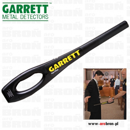 Wykrywacz metali GARRETT SUPER WAND - do kontroli osobistej SuperWand NOWOŚĆ-Garrett