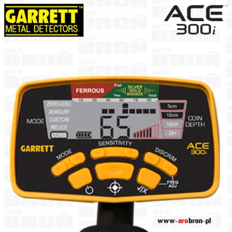 GARRETT Ace 300i 7x10" Wykrywacz metalu - NOWOŚĆ! Następca Ace 250 3 lata gwarancji-Garrett