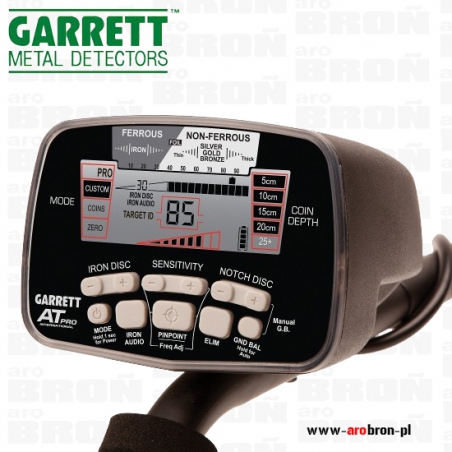 Wykrywacz metalu GARRETT AT PRO + słuchawki + ProPointer AT 3 lata gwarancji-Garrett