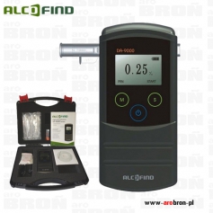 Alkomat alkotest AlkoFind DA-9000 - profesjonalny czujnik elektrochemiczny klasy PRO S, kabel USB