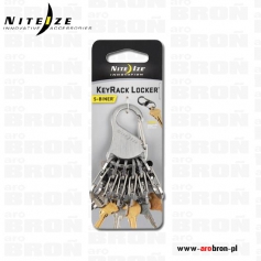 Brelok Nite Ize S-Biner KeyRack Locker Steel KLK-11-R3-Nite Ize