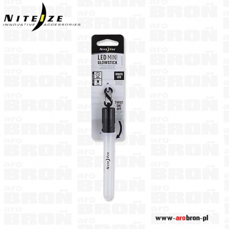 Światło Nite Ize LED Mini Glowstick białe MGS-02-R6 - alternatywa dla światła chemicznego, baterie AG3-Nite Ize