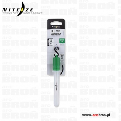 Światło Nite Ize LED Mini Glowstick zielone MGS-28-R6 - alternatywa dla światła chemicznego, baterie AG3