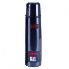 Termos profesjonalny Thermos Light & Compact 1L granatowy - kubek, ciepło i zimno 24h-Thermos