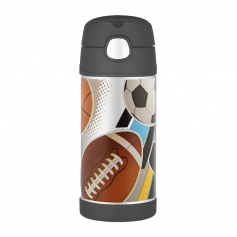 Termos Thermos FunTAINER dziecięcy 355ml ze słomką sport - ciepło 8h lub zimno 12h-Thermos