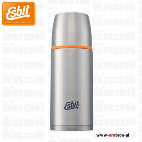Termos Esbit Iso Vacuum Flask 0,5 l stalowy - 2 kubki, 2 korki, srebrny-Esbit
