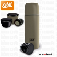 Termos Esbit Iso Vacuum Flask 1L olive - 2 kubki, 2 korki, oliwkowy-Esbit