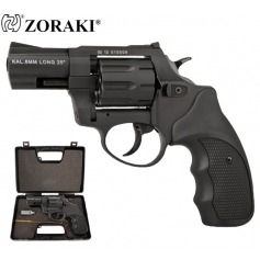 Rewolwer ZORAKI alarmowy hukowy R1-2,5" R125GP Czarny - amunicja green 6mm-ZORAKI