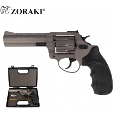 Rewolwer ZORAKI alarmowy hukowy R1-4,5" R145GPT Titanium - amunicja green 6mm-ZORAKI