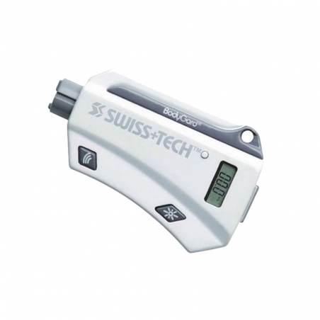 Alarm osobisty SWISS TECH Bodyguard XL7 White ST81562 - wielozadaniowy, 6 niezbędnych narzędzi dla kierowcy-Swiss+Tech