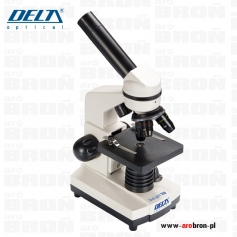 Mikroskop Delta Optical BioLight 100 (DO-3210) - 5 preparatów, szkiełka, zasilacz, dla początkujących