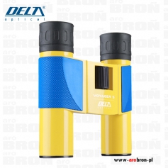 Lornetka Delta Optical Voyager S 10x25 - kolor żółty, turystyczna, lekka-DELTA