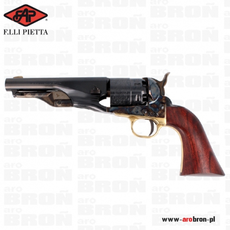 Rewolwer czarnoprochowy Pietta 1860 Colt Army Sheriff Steel kal. 44 (CSA44)-Broń czarnoprochowa Pietta
