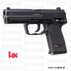 PISTOLET ASG H&K USP CO2 - metalowy zamek, abs + metal, 6mm BB-Heckler & Koch