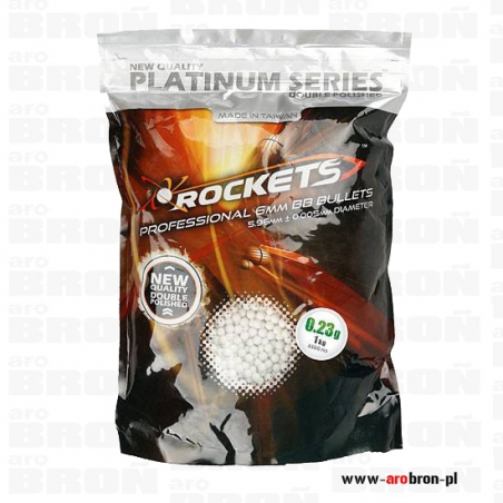 Kulki ASG GFC Gunfire Rockets Platinum Series 0,23 g - 1kg-GFC